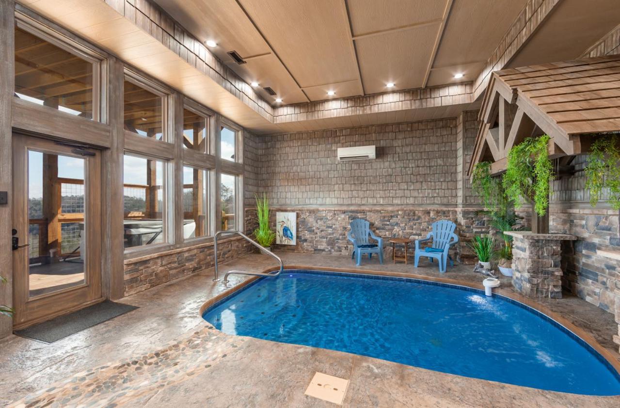 Splash Mountain Pool Hot Tub Theater Game Room Sevierville Exterior photo